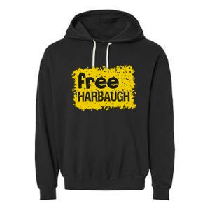 Eat Off The Floor Trending Free Harbaugh Garment-Dyed Fleece Hoodie