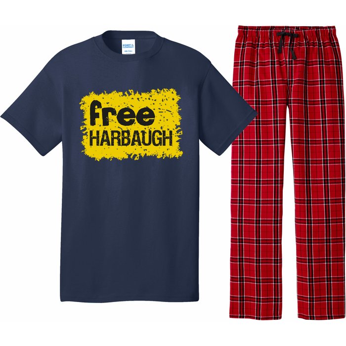 Eat Off The Floor Trending Free Harbaugh Pajama Set