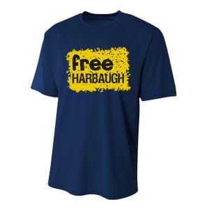 Eat Off The Floor Trending Free Harbaugh Performance Sprint T-Shirt