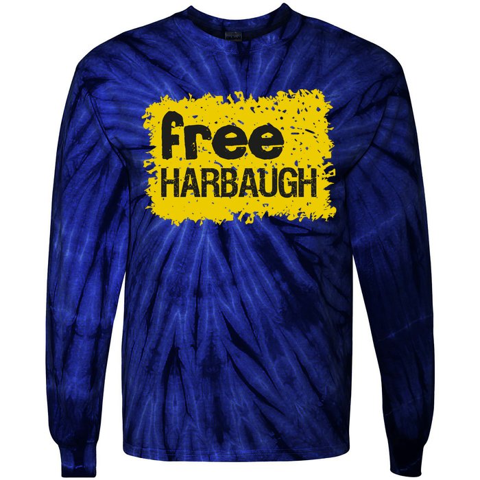 Eat Off The Floor Trending Free Harbaugh Tie-Dye Long Sleeve Shirt