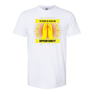 Every Opportunity To Fear Is Also An Opportunity To Trust God Softstyle CVC T-Shirt