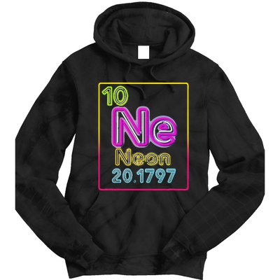 Element Of The Chemistry Periodic Table For Scientists Tie Dye Hoodie