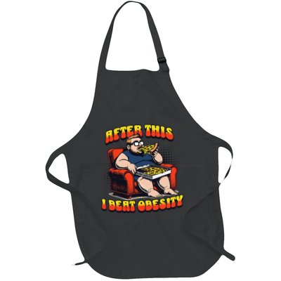 Eat Pizza And Beat Obesity Apron