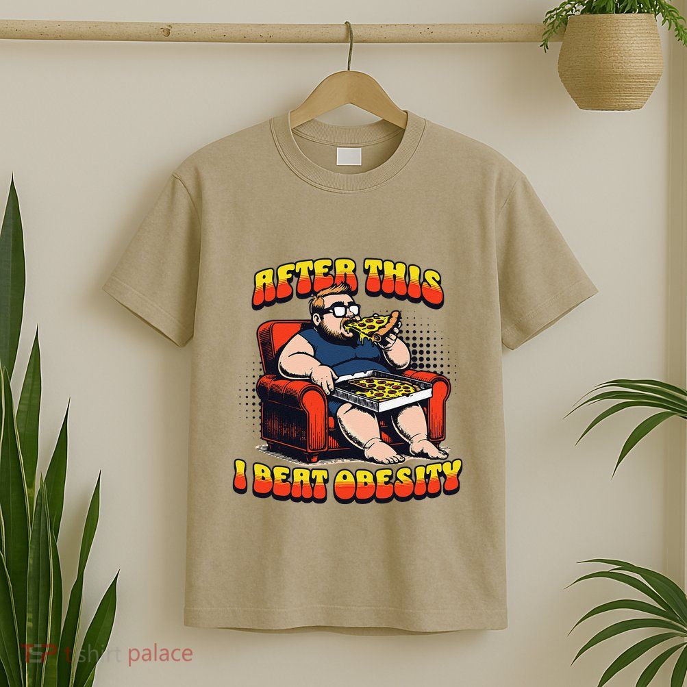 Eat Pizza And Beat Obesity T-Shirt