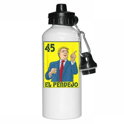 El Pendejo Anti President Donald Trump 45 Usa Vote Democrats Aluminum Water Bottle 