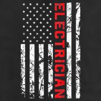 Electrician Patriotic American flag electrician father day Tumbler