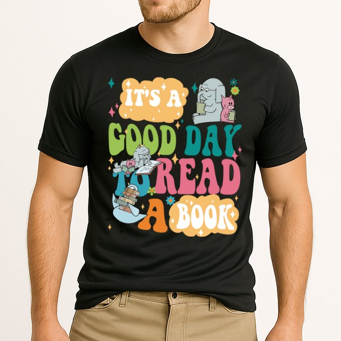 Elephant Piggie And Pigeon Its A Good Day To Read A Book Back To Scho Performance Shirt