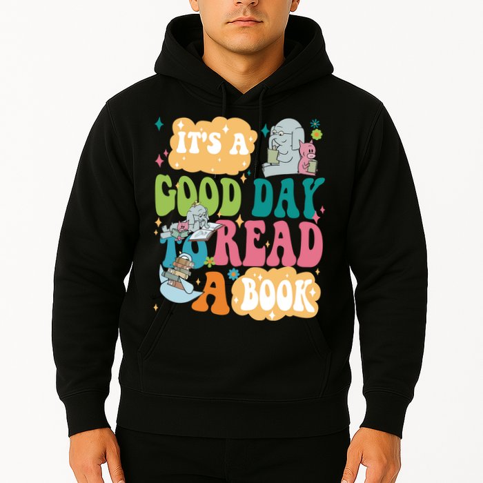 Elephant Piggie And Pigeon Its A Good Day To Read A Book Back To Scho Hoodie