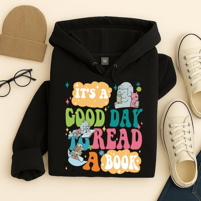 Elephant Piggie And Pigeon Its A Good Day To Read A Book Back To Scho Hoodie