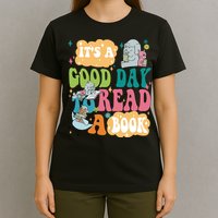 Elephant Piggie And Pigeon Its A Good Day To Read A Book Back To Scho T-Shirt