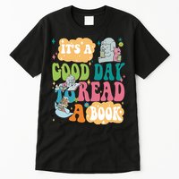 Elephant Piggie And Pigeon Its A Good Day To Read A Book Back To Scho Tall T-Shirt