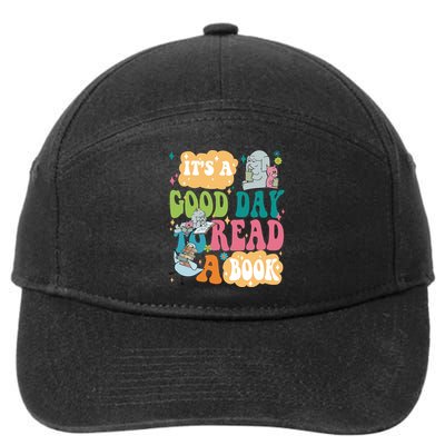 Elephant Piggie And Pigeon Its A Good Day To Read A Book Back To Scho 7-Panel Snapback Hat