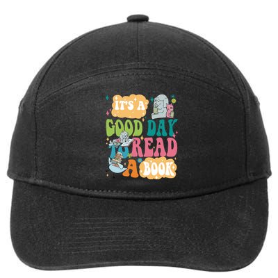 Elephant Piggie And Pigeon Its A Good Day To Read A Book Back To Scho 7-Panel Snapback Hat