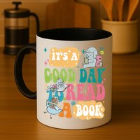 Elephant Piggie And Pigeon Its A Good Day To Read A Book Back To Scho Mug