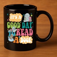 Elephant Piggie And Pigeon Its A Good Day To Read A Book Back To Scho 11oz C Handle Ceramic Mug