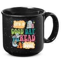 Elephant Piggie And Pigeon Its A Good Day To Read A Book Back To Scho 15oz Campfire Ceramic Mug