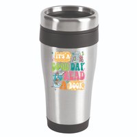 Elephant Piggie And Pigeon Its A Good Day To Read A Book Back To Scho 16oz Travel Tumbler