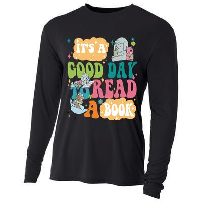 Elephant Piggie And Pigeon Its A Good Day To Read A Book Back To Scho Cooling Performance Long Sleeve Crew
