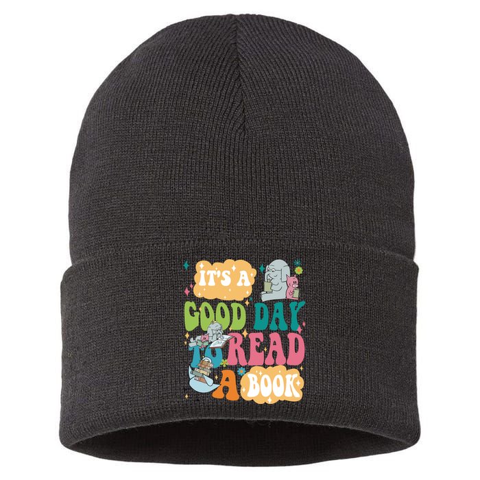 Elephant Piggie And Pigeon Its A Good Day To Read A Book Back To Scho Sustainable Knit Beanie
