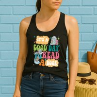 Elephant Piggie And Pigeon Its A Good Day To Read A Book Back To Scho Womens Tank Top