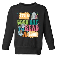 Elephant Piggie And Pigeon Its A Good Day To Read A Book Back To Scho Toddler Sweatshirt