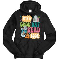 Elephant Piggie And Pigeon Its A Good Day To Read A Book Back To Scho Tie Dye Hoodie