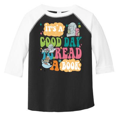 Elephant Piggie And Pigeon Its A Good Day To Read A Book Back To Scho Toddler Fine Jersey T-Shirt