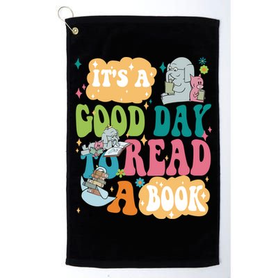 Elephant Piggie And Pigeon Its A Good Day To Read A Book Back To Scho Golf Towel