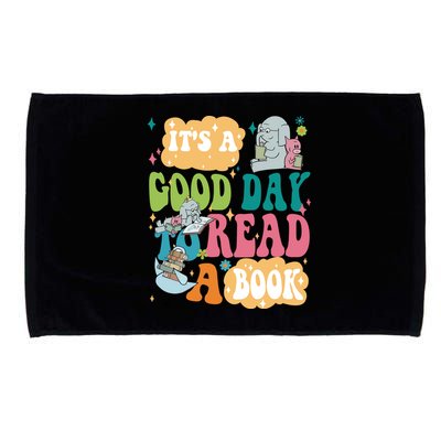 Elephant Piggie And Pigeon Its A Good Day To Read A Book Back To Scho Microfiber Hand Towel