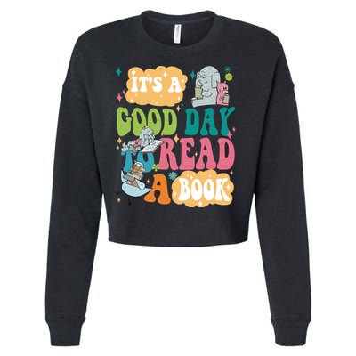 Elephant Piggie And Pigeon Its A Good Day To Read A Book Back To Scho Cropped Pullover Crew