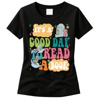 Elephant Piggie And Pigeon Its A Good Day To Read A Book Back To Scho Womens T-Shirt