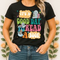 Elephant Piggie And Pigeon Its A Good Day To Read A Book Back To Scho Womens T-Shirt
