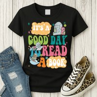 Elephant Piggie And Pigeon Its A Good Day To Read A Book Back To Scho Womens T-Shirt