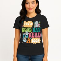 Elephant Piggie And Pigeon Its A Good Day To Read A Book Back To Scho Womens T-Shirt