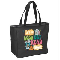 Elephant Piggie And Pigeon Its A Good Day To Read A Book Back To Scho Zip Tote Bag