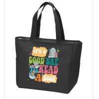 Elephant Piggie And Pigeon Its A Good Day To Read A Book Back To Scho Zip Tote Bag