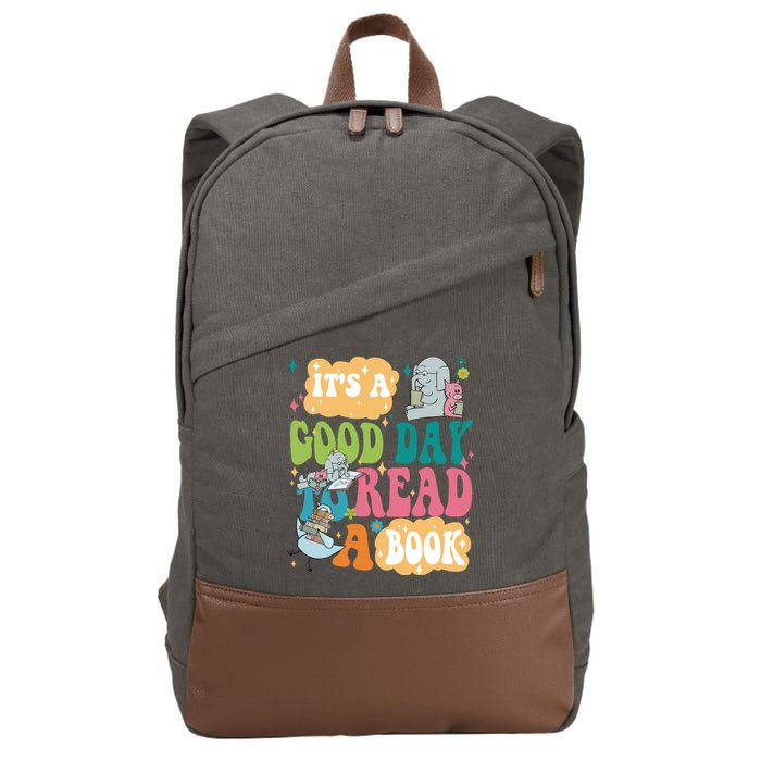 Elephant Piggie And Pigeon Its A Good Day To Read A Book Back To Scho Cotton Canvas Backpack
