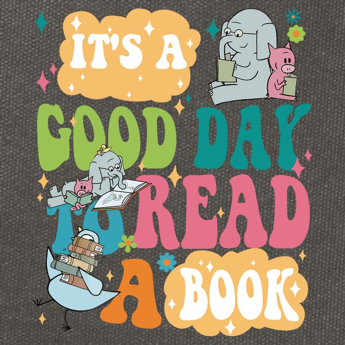 Elephant Piggie And Pigeon Its A Good Day To Read A Book Back To Scho Cotton Canvas Backpack