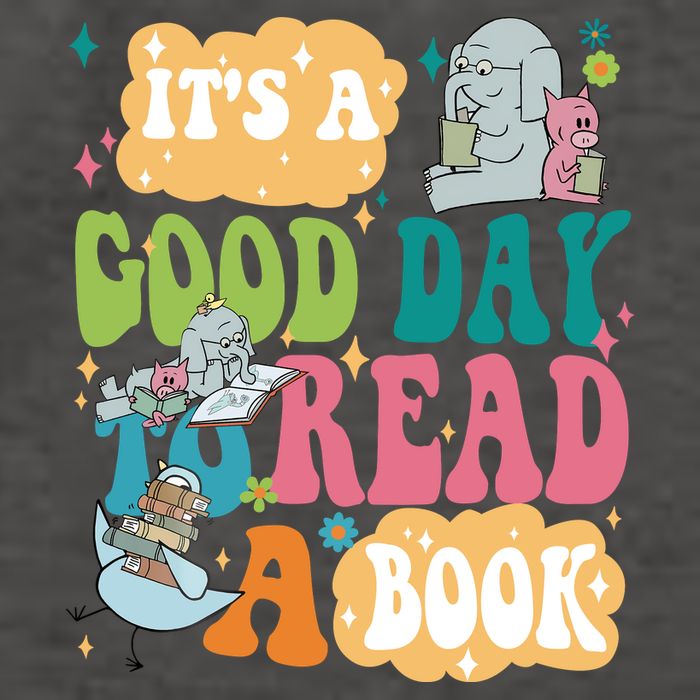 Elephant Piggie And Pigeon Its A Good Day To Read A Book Back To Scho Vector Backpack