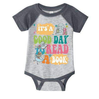 Elephant Piggie And Pigeon Its A Good Day To Read A Book Back To Scho Infant Baby Jersey Bodysuit