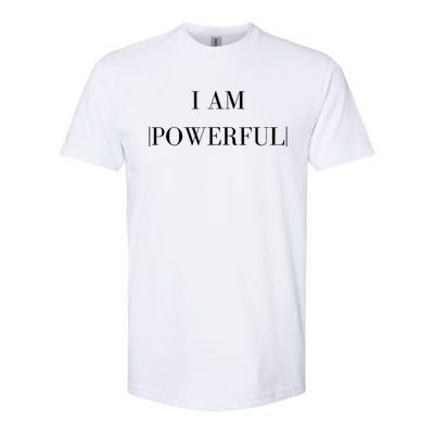 Empowerment Phrases; Affirmations Softstyle CVC T-Shirt