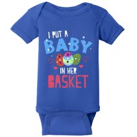 Easter Pregnancy Announcet Gift Design For Dads Cute Gift Baby Bodysuit