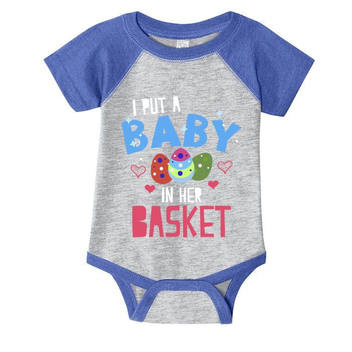 Easter Pregnancy Announcet Gift Design For Dads Cute Gift Infant Baby Jersey Bodysuit