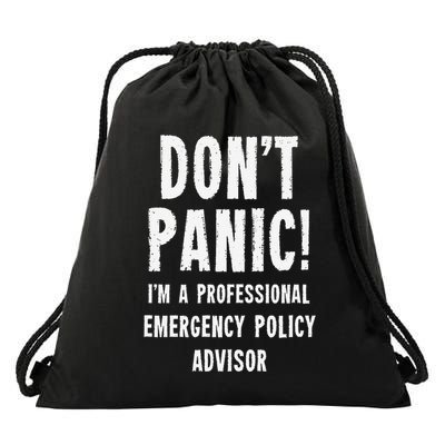 Emergency Policy Advisor Drawstring Bag