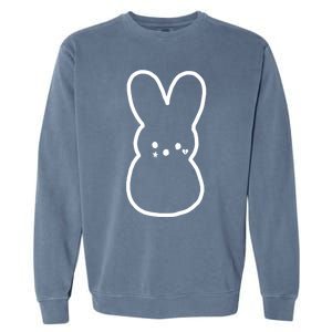 Emo Peep Bunny Tattoo Goth Rap Hip Hop Gift Garment-Dyed Sweatshirt