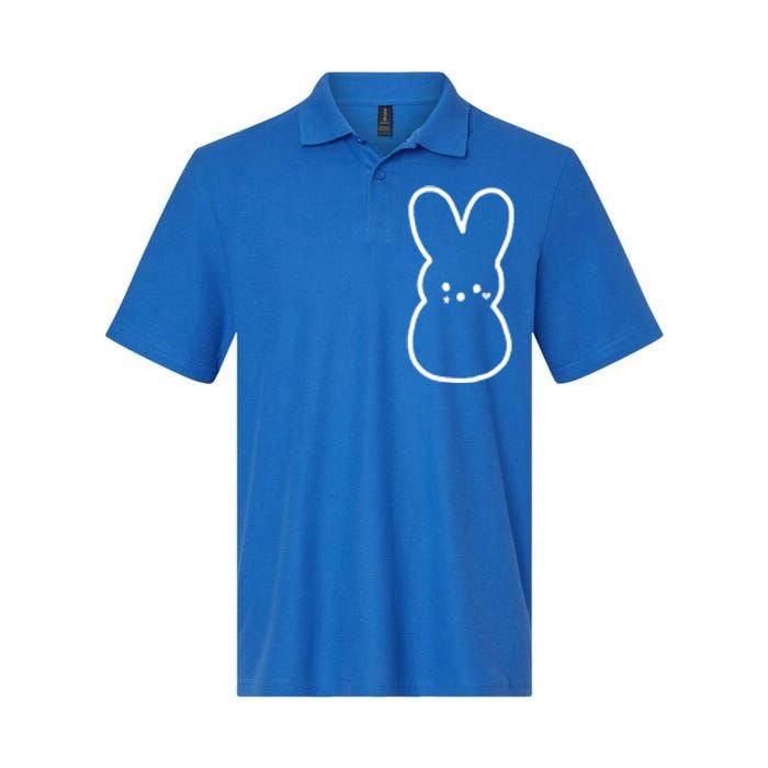 Emo Peep Bunny Tattoo Goth Rap Hip Hop Gift Softstyle Adult Sport Polo