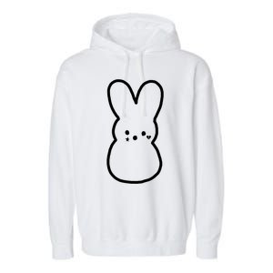 Emo Peep Bunny Tattoo Goth Rap Hip Hop Gift Garment-Dyed Fleece Hoodie