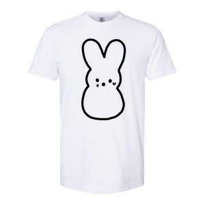 Emo Peep Bunny Tattoo Goth Rap Hip Hop Gift Softstyle CVC T-Shirt