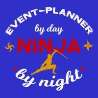 Event Planner By Day Ninja By Night Funny Gift Tall Hoodie