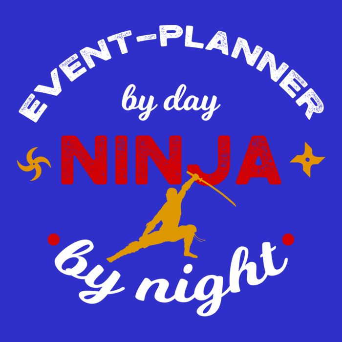Event Planner By Day Ninja By Night Funny Gift Visor